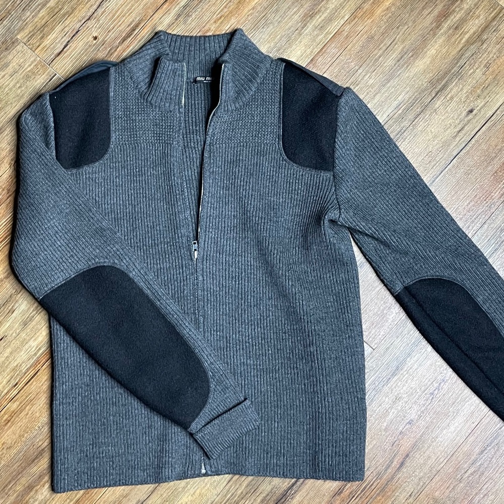 Miu Miu Thick/Soft Zip up Jacket